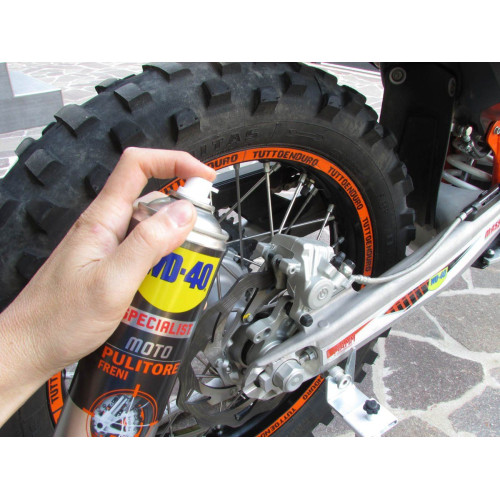 Especialista em motocicleta WD-40 - Spray limpador de freio de