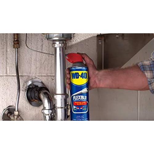 Multifuncional WD-40 - Lubrificante Spray Flexível com Palha