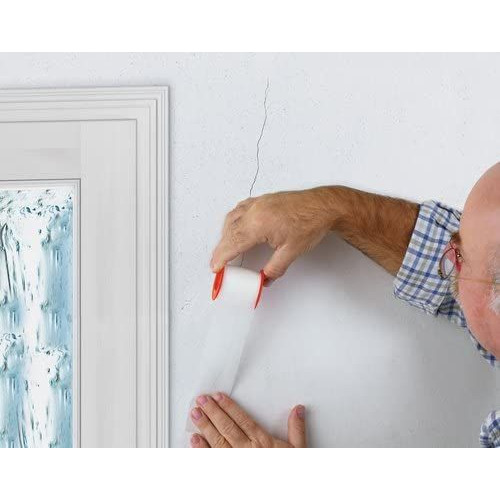 Rollo de cinta adhesiva para cubrir grietas de 10 m de longitud