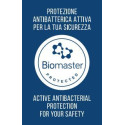 Transparent protective antimicrobial antibacterial film