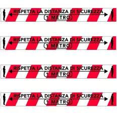 Ruban d'emballage tricolore drapeau italien 50mm x 66MT