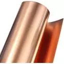 Rotolo Nastro 99,9% Rame Puro Lamiera Laminata 0,1 X 200 X 1000