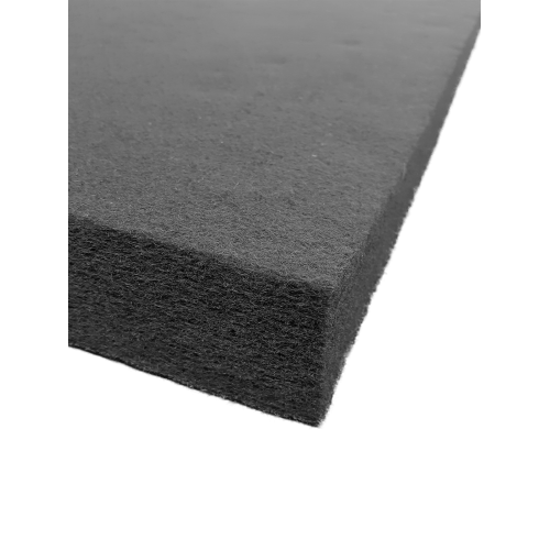 Painel de fibra de poliéster adesivo isolante acústico