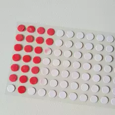 529 joints de sécurité adhésifs sensibles à l'eau avec