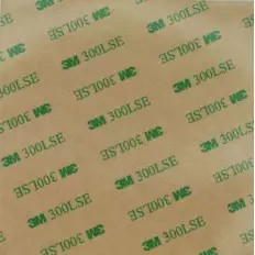 5 folhas 3M ™ 300LSE 9495LE 200 x 100mm transparente dupla face 2