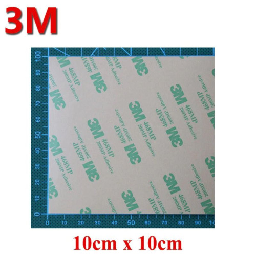 Transfert adhésif double face 3M ™ 468MP 4 feuilles 10x10cm