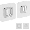 Reusable Double Sided Wall Hooks for bathroom and kitchen walls