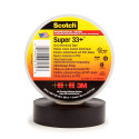 3M Scotch Super 33+ Fita isolante de vinil, 19mm x 20m, 1 rolo