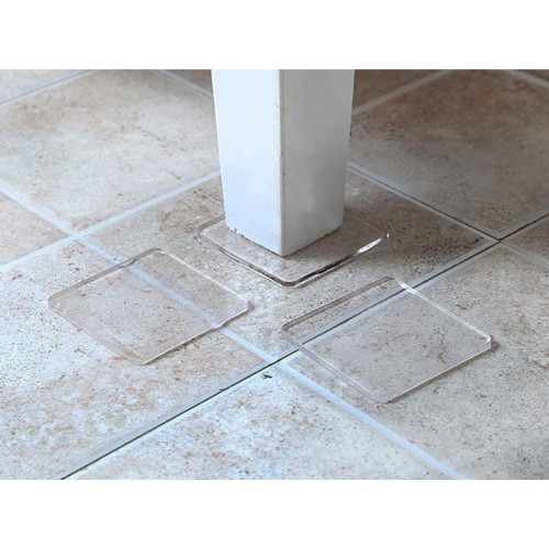 Set di 4 tappetini antiscivolo in silicone, portatile, anti