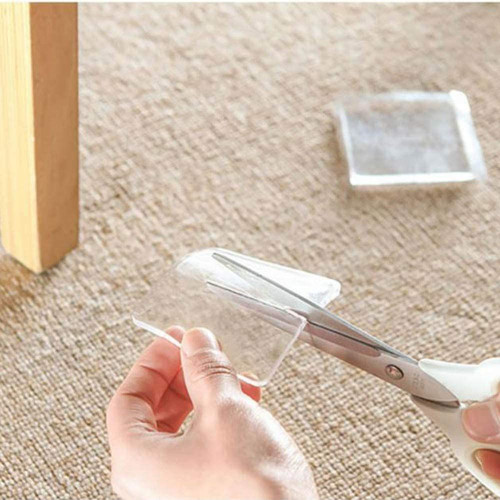 Juego de 4 alfombrillas antideslizantes de silicona