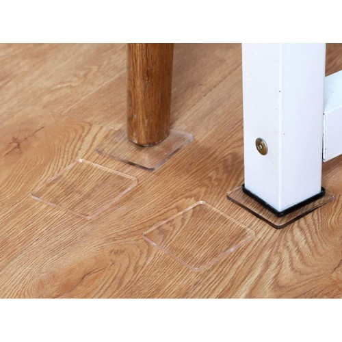 Set of 4 non-slip silicone pads, portable, anti-vibration, for