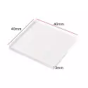 Conjunto de 4 tapetes antiderrapantes de silicone, portáteis