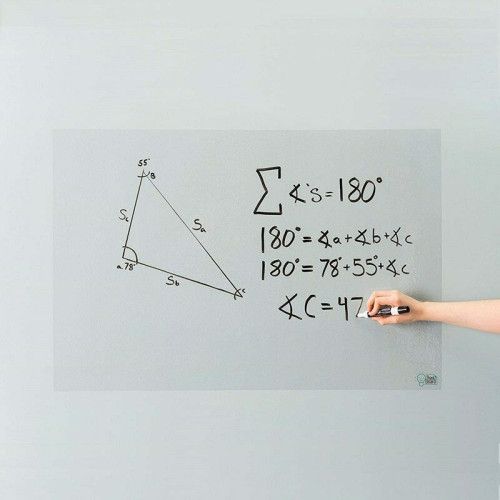 Quadro de película transparente adesiva para escrita com