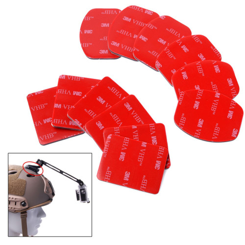 KIT 4 3M™ Curved & Flat Brackets for GoPro HERO 2/3/3 + / 4/5