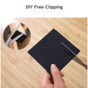 Adhesive rubber pads for furniture under seat pads and floor
