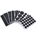 Adhesive rubber pads for furniture under seat pads and floor