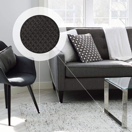 Adhesive rubber pads for furniture under seat pads and floor