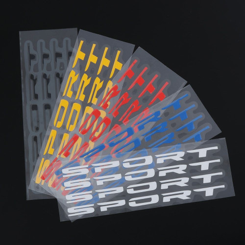 Kit de pegatinas reflectantes de alta visibilidad de 4 piezas