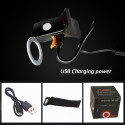 Luz trasera LED de seguridad para bicicleta con carga USB Mejor