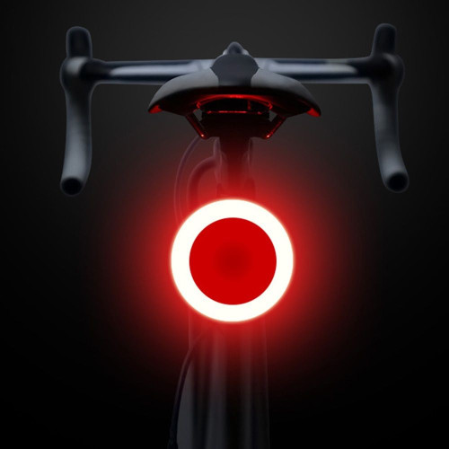 Luz trasera LED de seguridad para bicicleta con carga USB Mejor