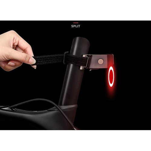 Luz trasera LED de seguridad para bicicleta con carga USB Mejor