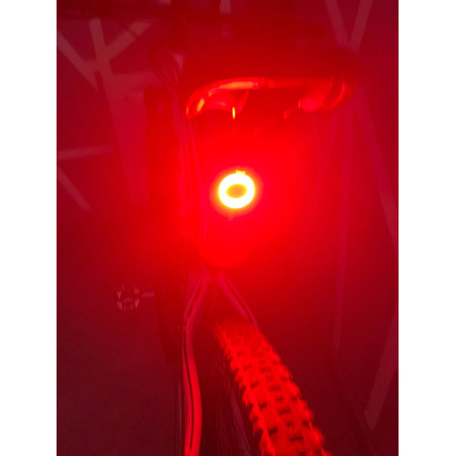 Luz trasera LED de seguridad para bicicleta con carga USB Mejor