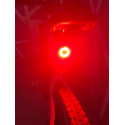 Luz trasera LED de seguridad para bicicleta con carga USB Mejor