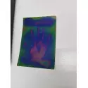 Liquid crystal thermochromic adhesive sheet that changes color