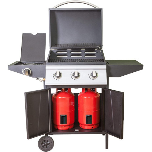 Indicatore magnetico di livello del gas per barbecue da