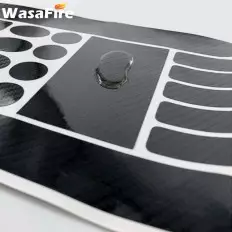 Kit protezione effetto carbonio da sfregamento cavi telaio bici