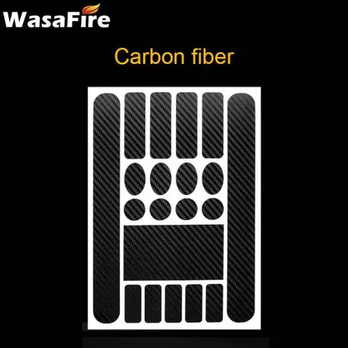 Kit de protección efecto carbono contra el roce de cables en