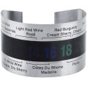 Bracelet thermomètre pour vin/bière avec capteur en acier