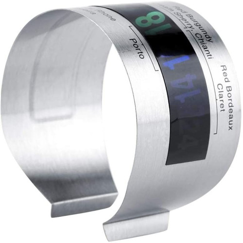 Wein/Bier Thermometer-Armband mit Edelstahlsensor Bester Preis