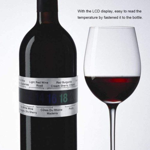 Bracciale Termometro per Vino/Birra Sensore in acciaio