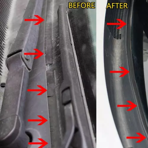 Guarnizione in gomma adesiva esterno parabrezza anteriore e