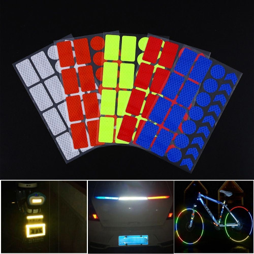 Kit de adhesivos reflectantes de alta visibilidad para
