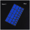 High visibility reflective sticker kit for bikes, scooters