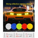10 Stück Reflective Reflective Adhesive Discs Warnung für