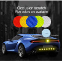 10 Stück Reflective Reflective Adhesive Discs Warnung für