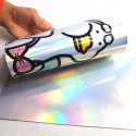 10 A4 holographic adhesive sheets for laser or inkjet printer