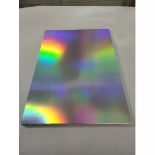 10 A4 holografische Klebeblätter für Laser- oder