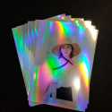 10 A4 holographic adhesive sheets for laser or inkjet printer