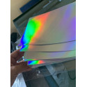 10 A4 holographic adhesive sheets for laser or inkjet printer