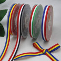 Fita grosgrain bandeira italiana 10mm tecido para costurar