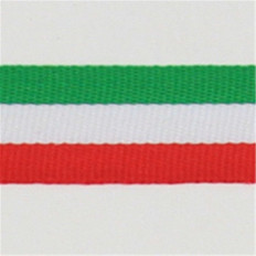 10mm Italian flag grosgrain ribbon fabric to sew for clothing 2