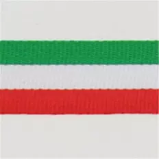 Fita grosgrain bandeira italiana 10mm tecido para costurar 2