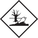 Plaque-étiquettes de signalisation marchandises dangereuses