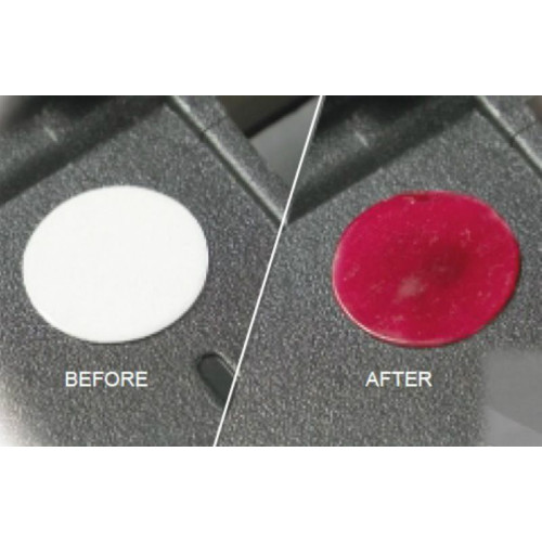 300 water-sensitive adhesive security seals with warranty