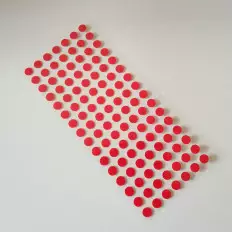 300 water-sensitive adhesive security seals with warranty