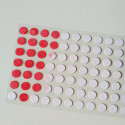 300 water-sensitive adhesive security seals with warranty